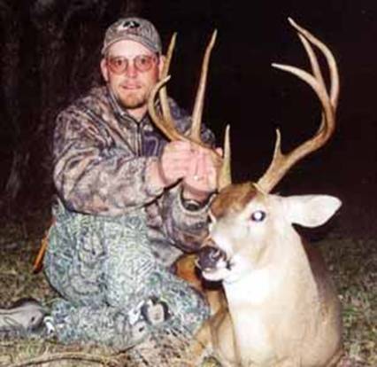8 point trophy buck
